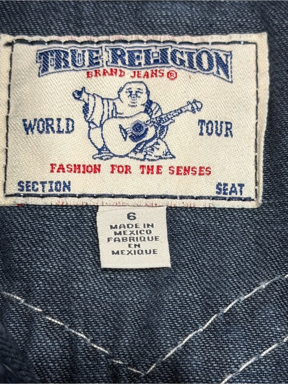 True Religion dark wash